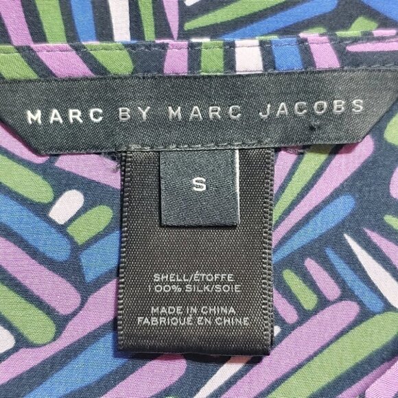 MARC BY MARC JACOBS 100% silk pleated straps camisole - Picture 11 of 11